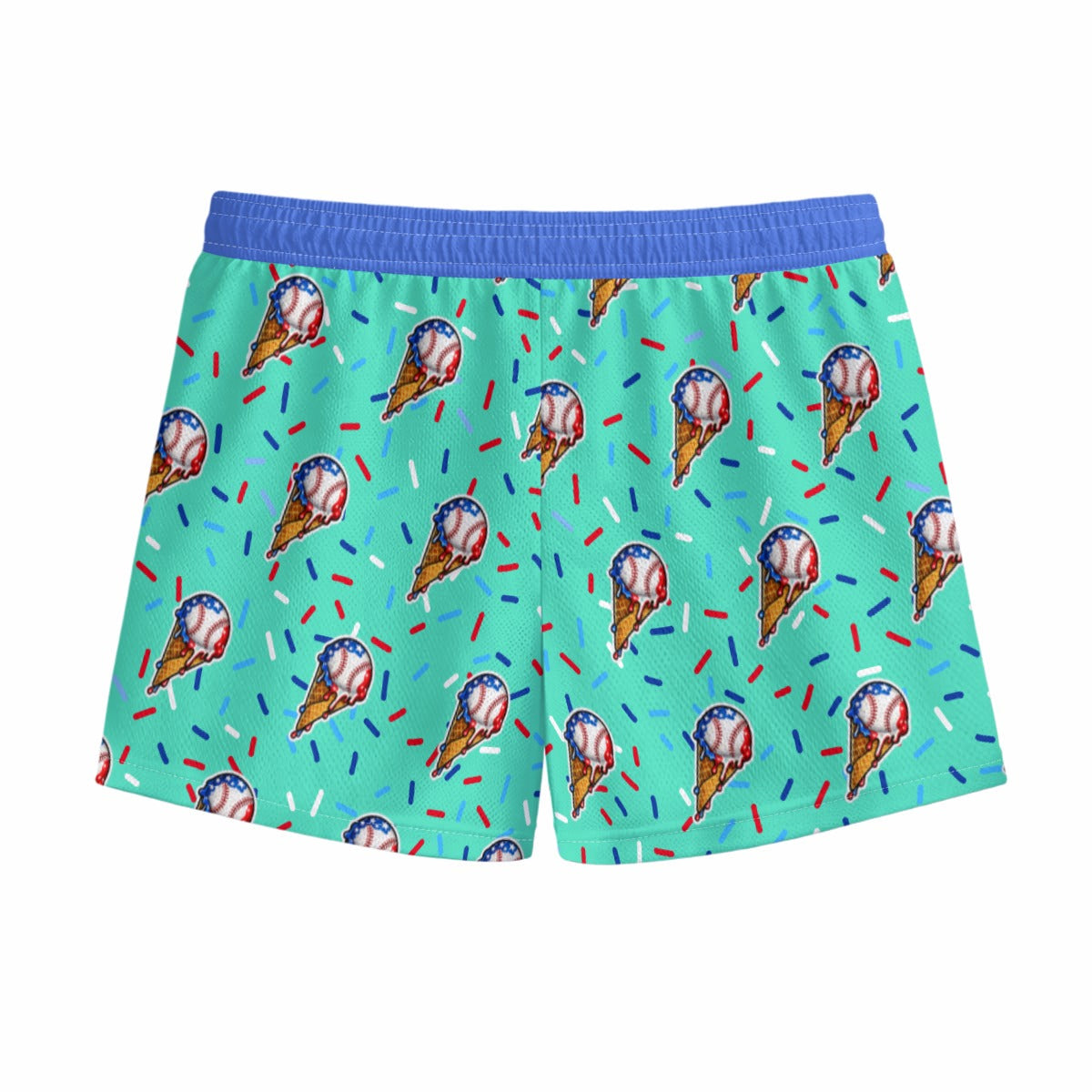 Kids American Ice Cream Baseball Mesh Shorts