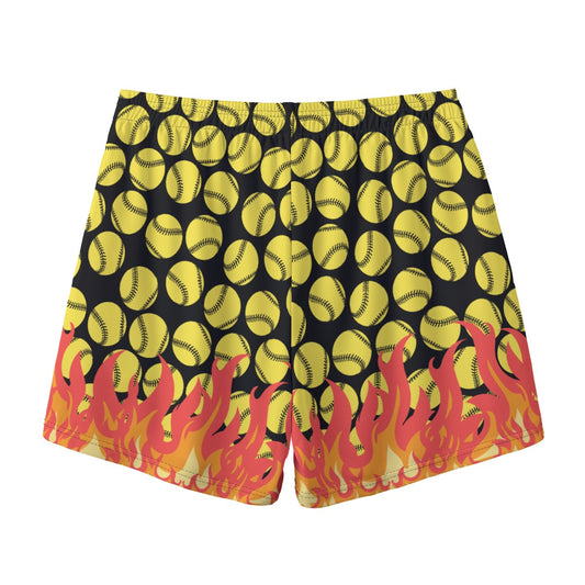 Adult Brimfield Inferno Softball Mesh Shorts (no inner liner)