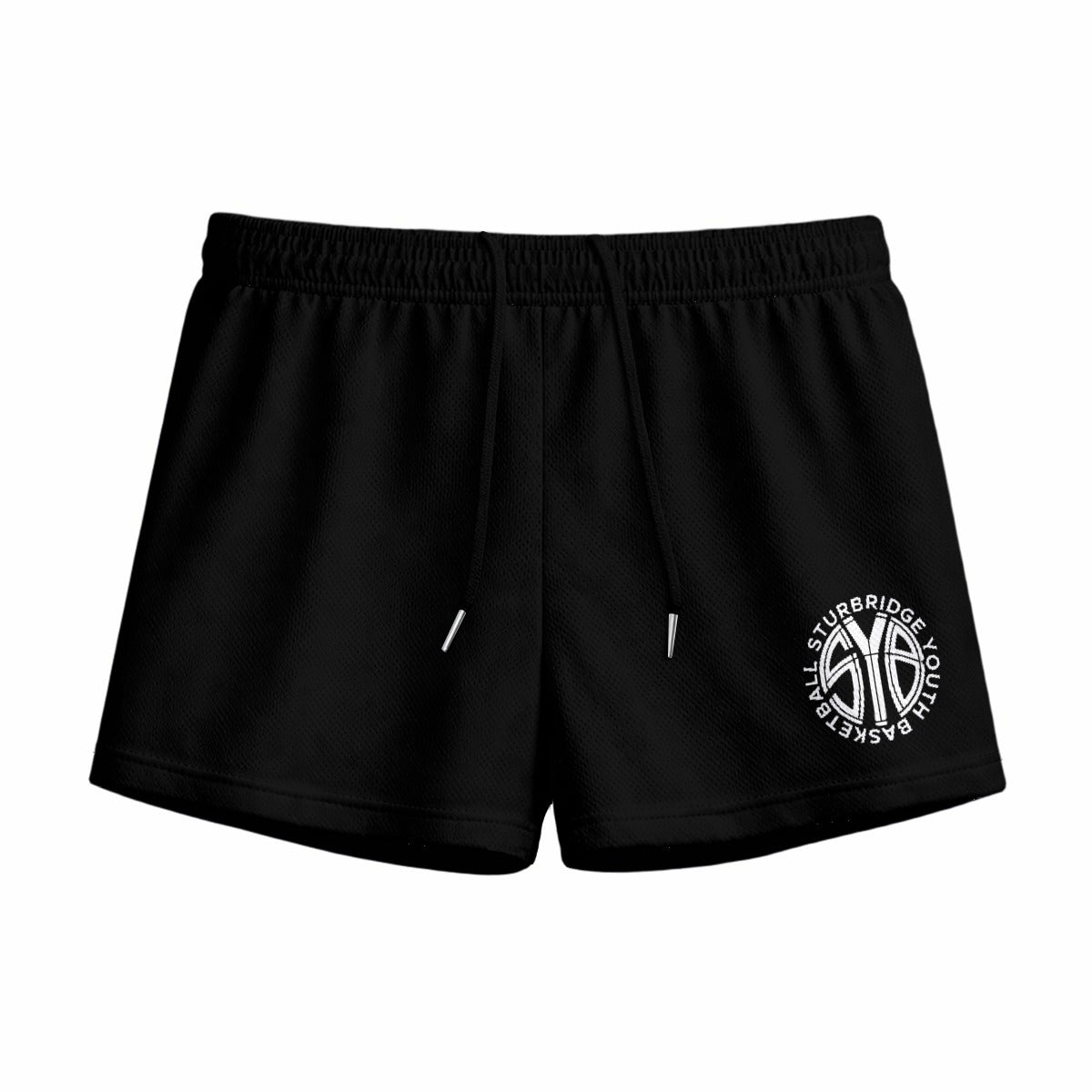 Youth Sturbridge Youth Basketball Mesh Shorts - Black