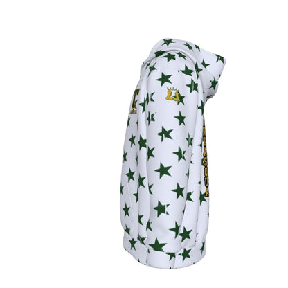 Youth TRYLAX Girl's Flag and Star Hoodie (Non-Personalized)