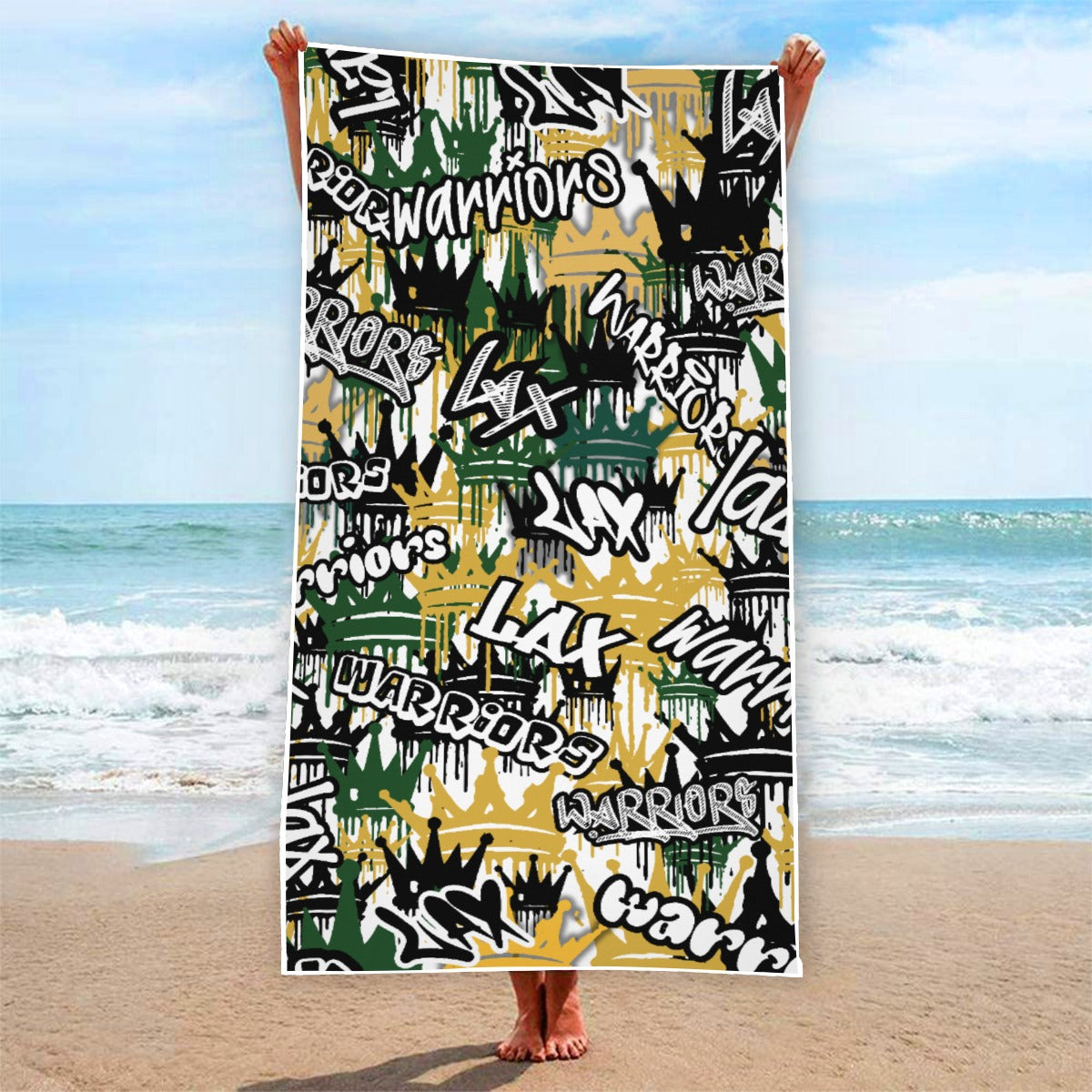 TRYlax Lightweight Quick-Drying Beach Towel