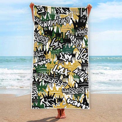 TRYlax Lightweight Quick-Drying Beach Towel