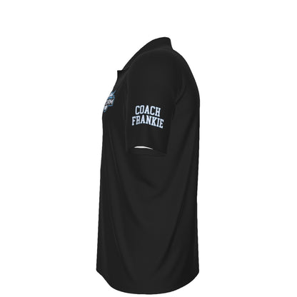 Men's Storm UV Protection Polo - Coach's Black Edition (Personalized)
