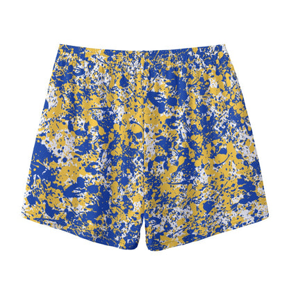 Adult Brimfield Beasts Baseball Paint Splatter Mesh Shorts (no inner liner)