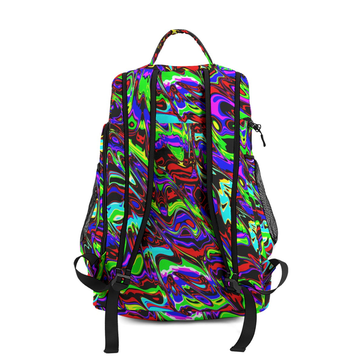 Large Multifunctional Sports Bag Glitchy Collection