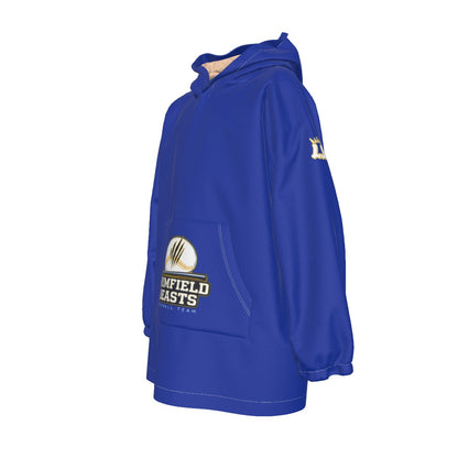 Youth Brimfield Beasts Sherpa Fleece Blanket Hoodie (Personalized)