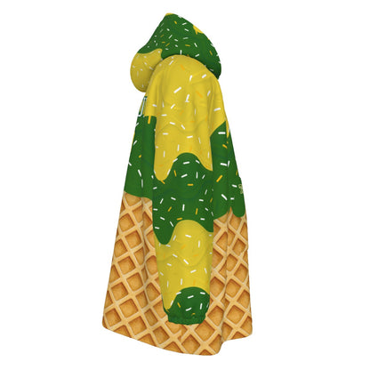 Adult Tantasqua Youth Football Blanket Hoodie - Drip Edition (Personalization Optional)