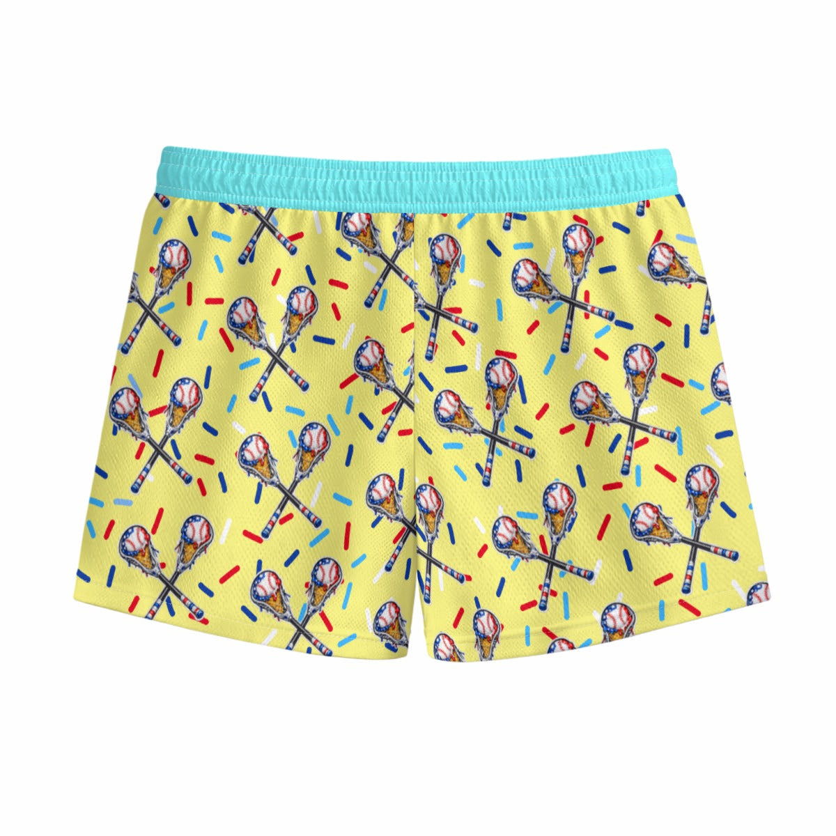 Youth Lacrosse Ice Cream Americana Mesh Shorts