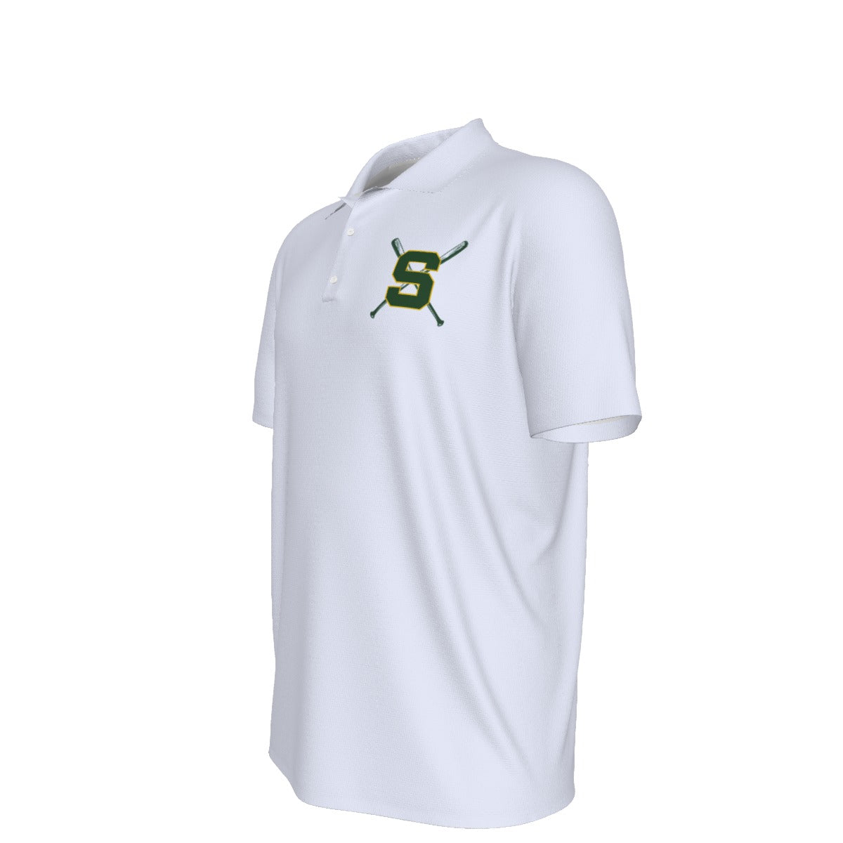 Men's Sturbridge Little League UV Protection Polo - White Edition (Not Personalized)