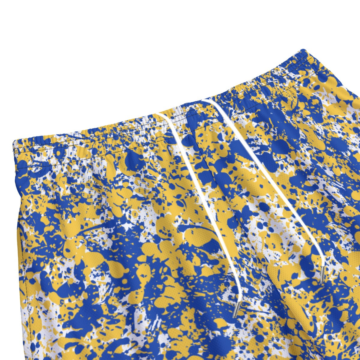 Adult Brimfield Beasts Baseball Paint Splatter Mesh Shorts (no inner liner)
