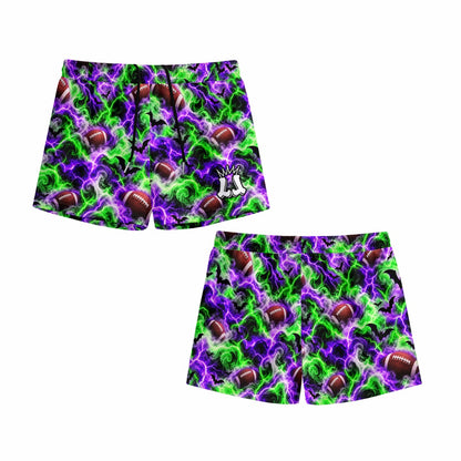 Youth Zombie Slime Football Shorts