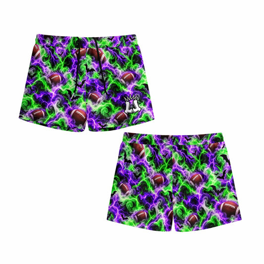 Youth Zombie Slime Football Shorts