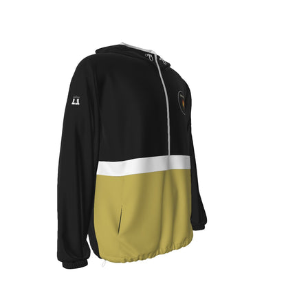 Adult Unisex Brimfield Softball Pullover Windbreaker Color Block (Non-Personalized)