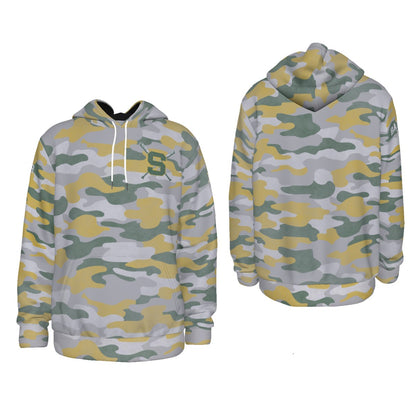 Adult Sturbridge Little League Baseball Vintage Camo Hoodie (Personalized)