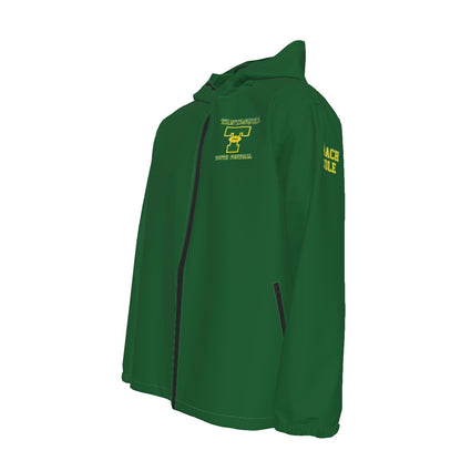 Adult Unisex Full Zip Tantasqua Youth Football Windproof Jacket - Coach's Personalized Edition