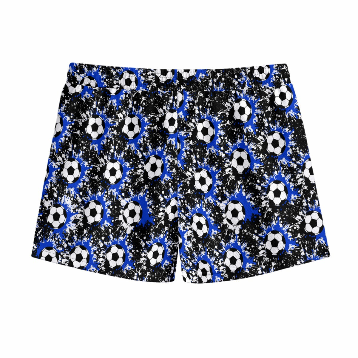 Youth Brimfield Soccer Mesh Shorts (Paint Splatter, Loose Fit)