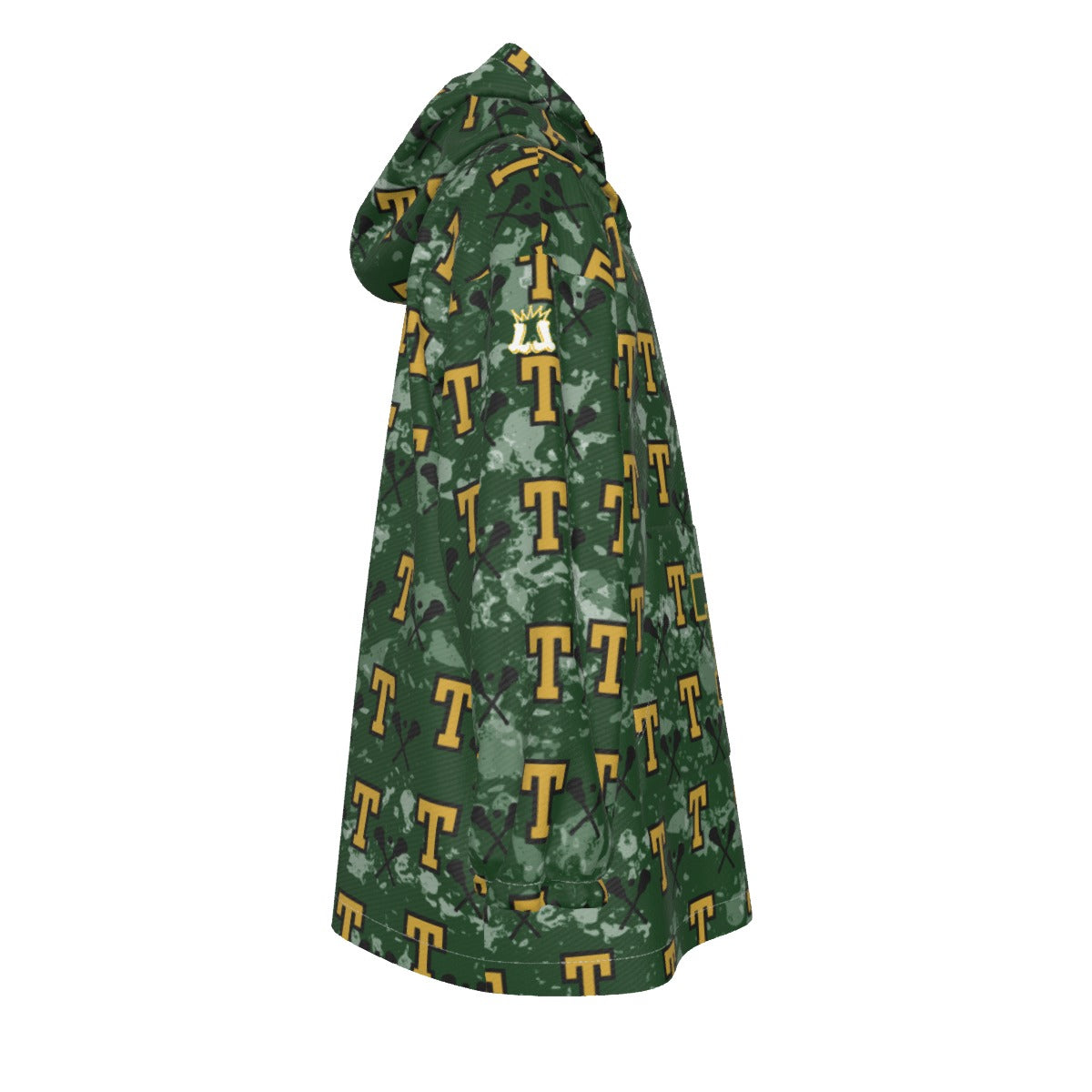 Youth TRYLAX Sherpa Fleece Lined Blanket Hoodie (Personalized)
