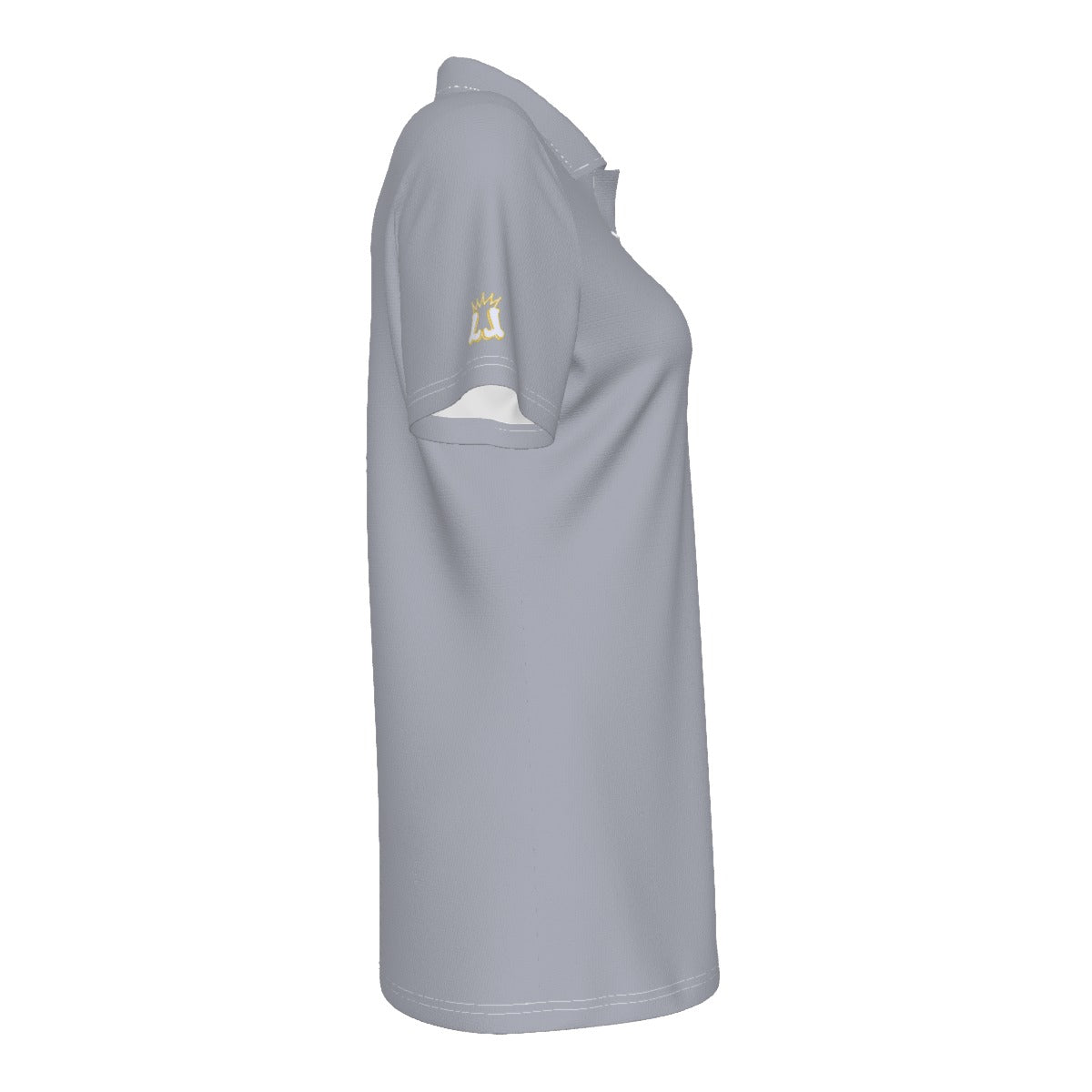 Women's Sturbridge Little League Baseball UV Protection Polo - Coach's Gray Edition (Personalized)