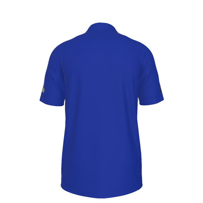 Men's Brimfield Beasts UV Protection Polo - Coach's Blue Edition (Personalized)