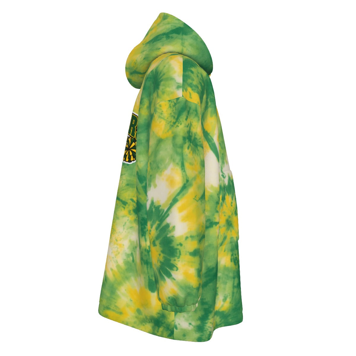 Adult TYFC Warriors Cheer Adult One-Size Tie-Dye Blanket Hoodie