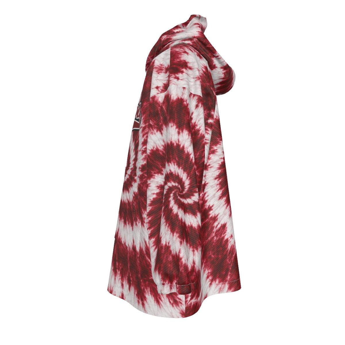 Youth Quaboag Baseball Tie-Dye Blanket Hoodie