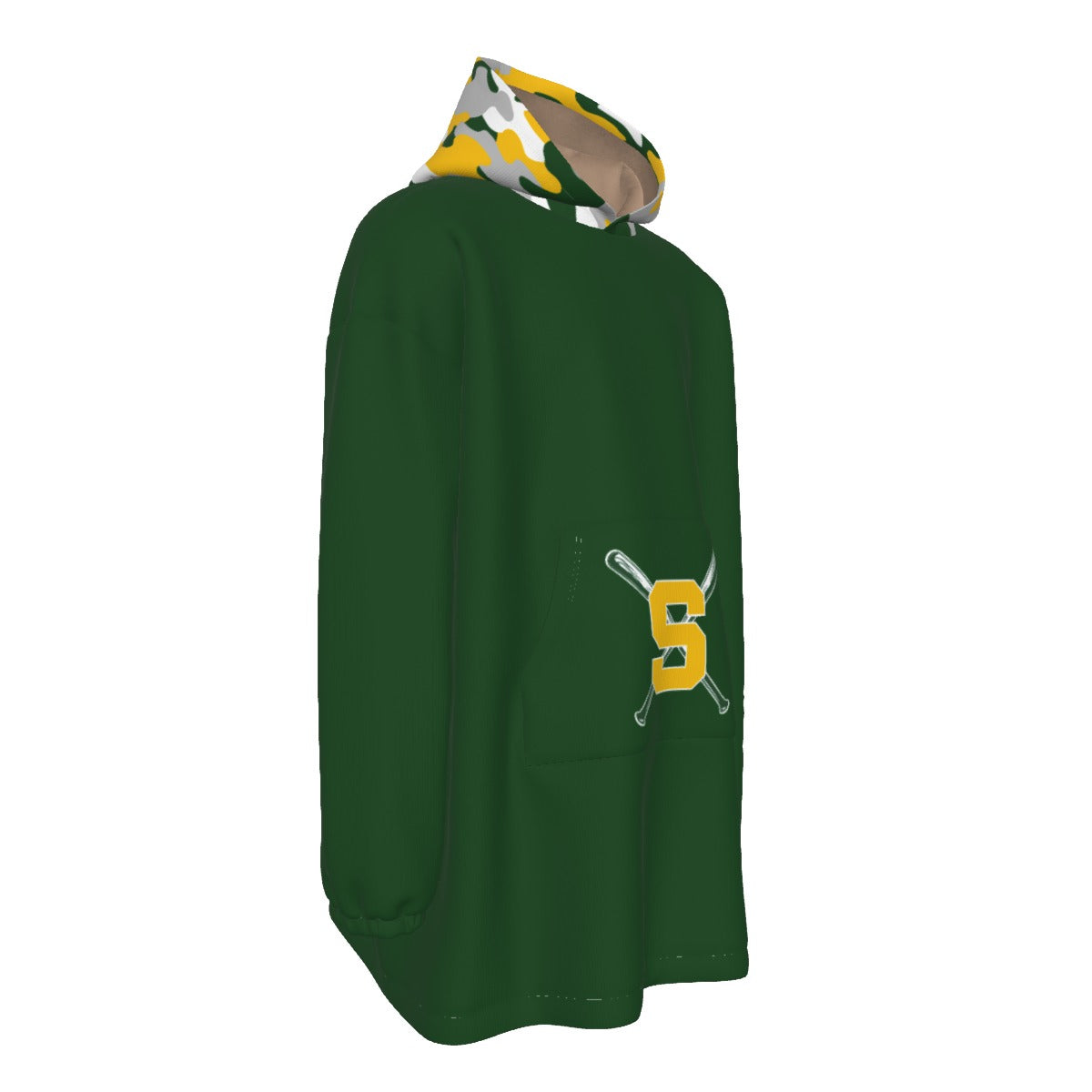 Adult Sturbridge Little League Sherpa Fleece Hoodie Blanket - Edition 2 (Personalized)