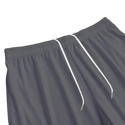 Adult CMC Gray Mesh Basketball Shorts