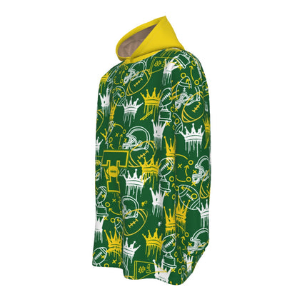 All-Over Print Unisex Sherpa Fleece Hoodie Blanket