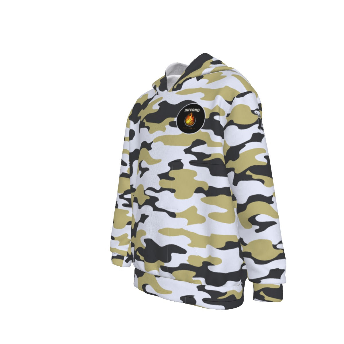 Youth Brimfield Inferno Softball Camo Hoodie (Personalized)