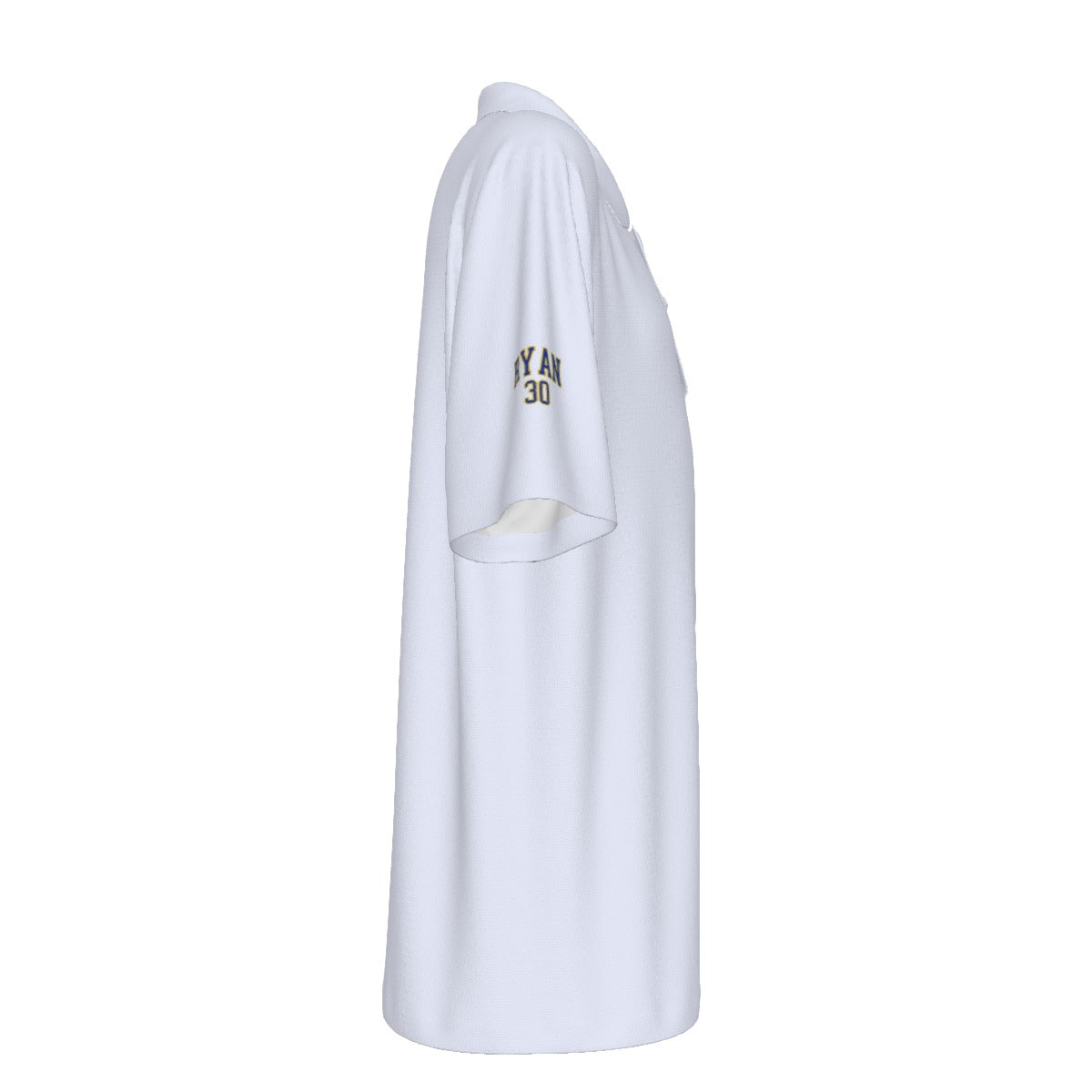 Youth/Teen Brimfield Beasts UV Protection Polo Shirt - White Edition (Personalized)