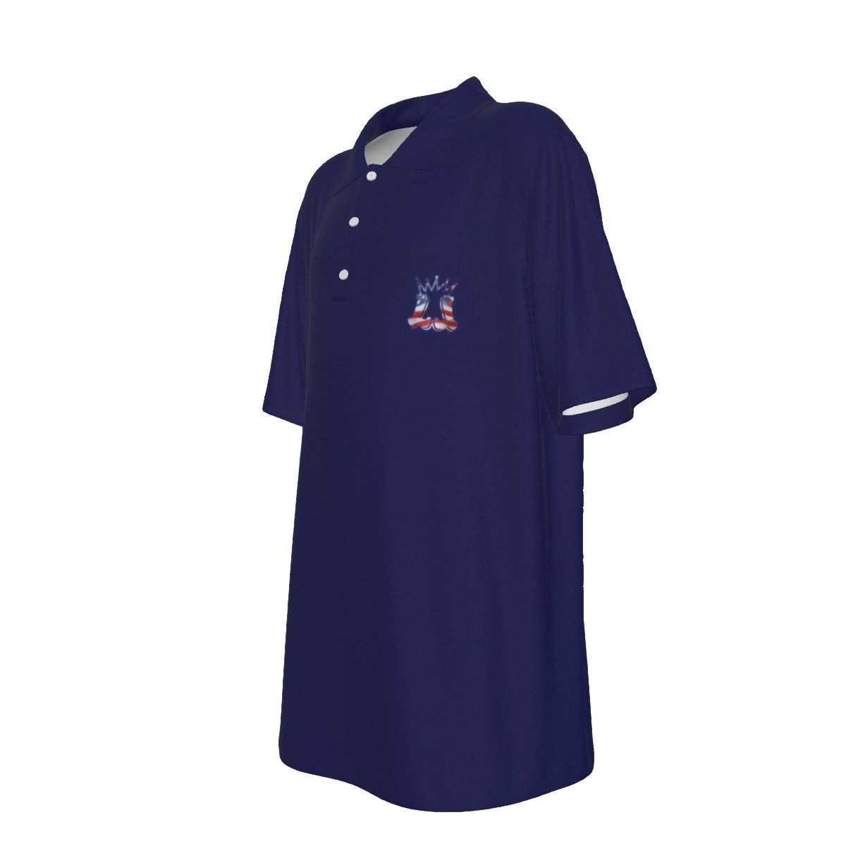 Youth UV Protection Patriotic Golf Polo Shirt