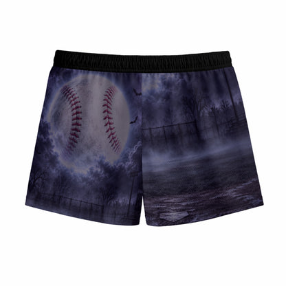 Youth Field of Screams Baseball Shorts