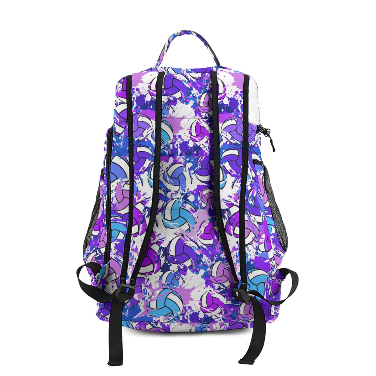 Personalized Volleyball Sports Bag, Purple