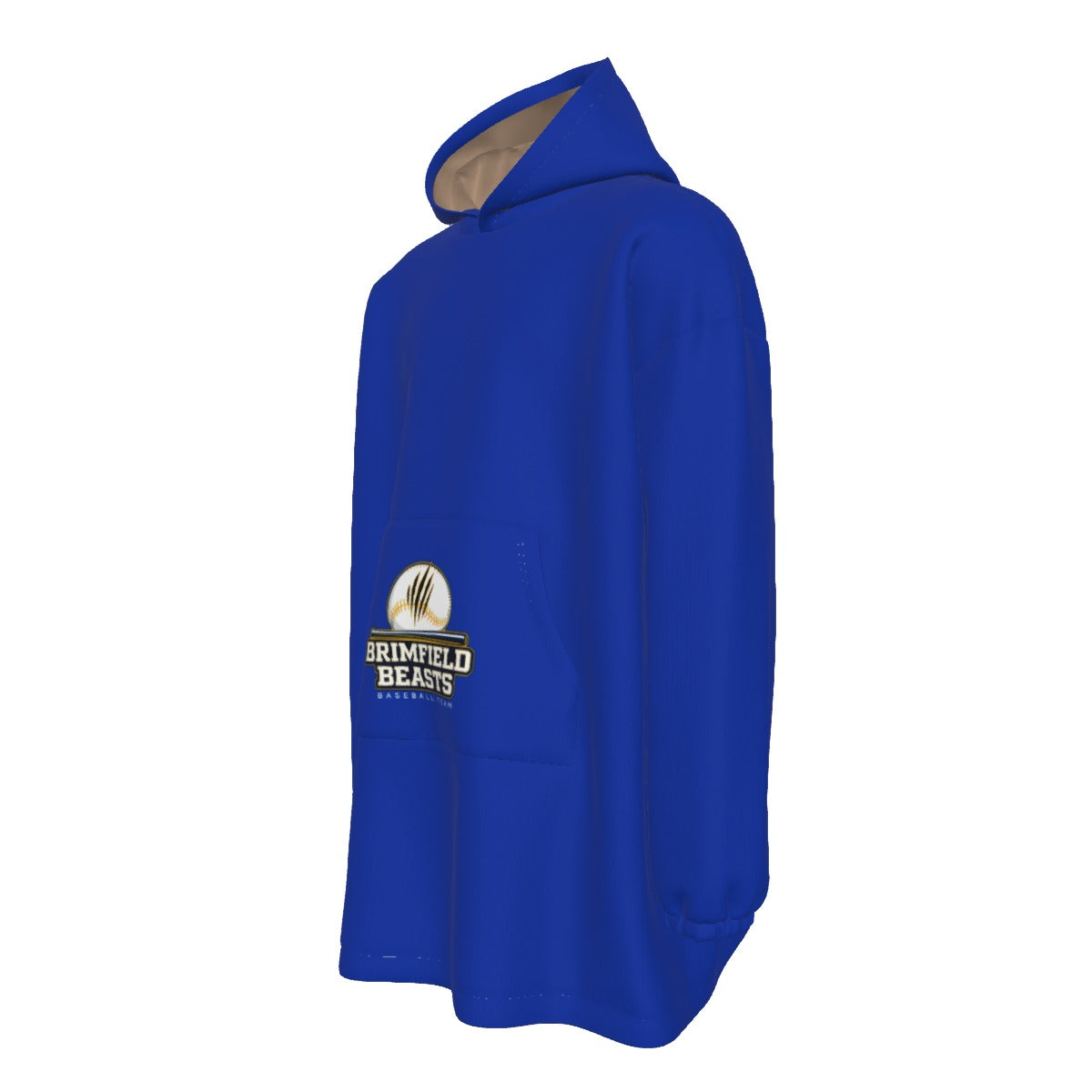 Adult Brimfield Beasts Sherpa Fleece Blanket Hoodie