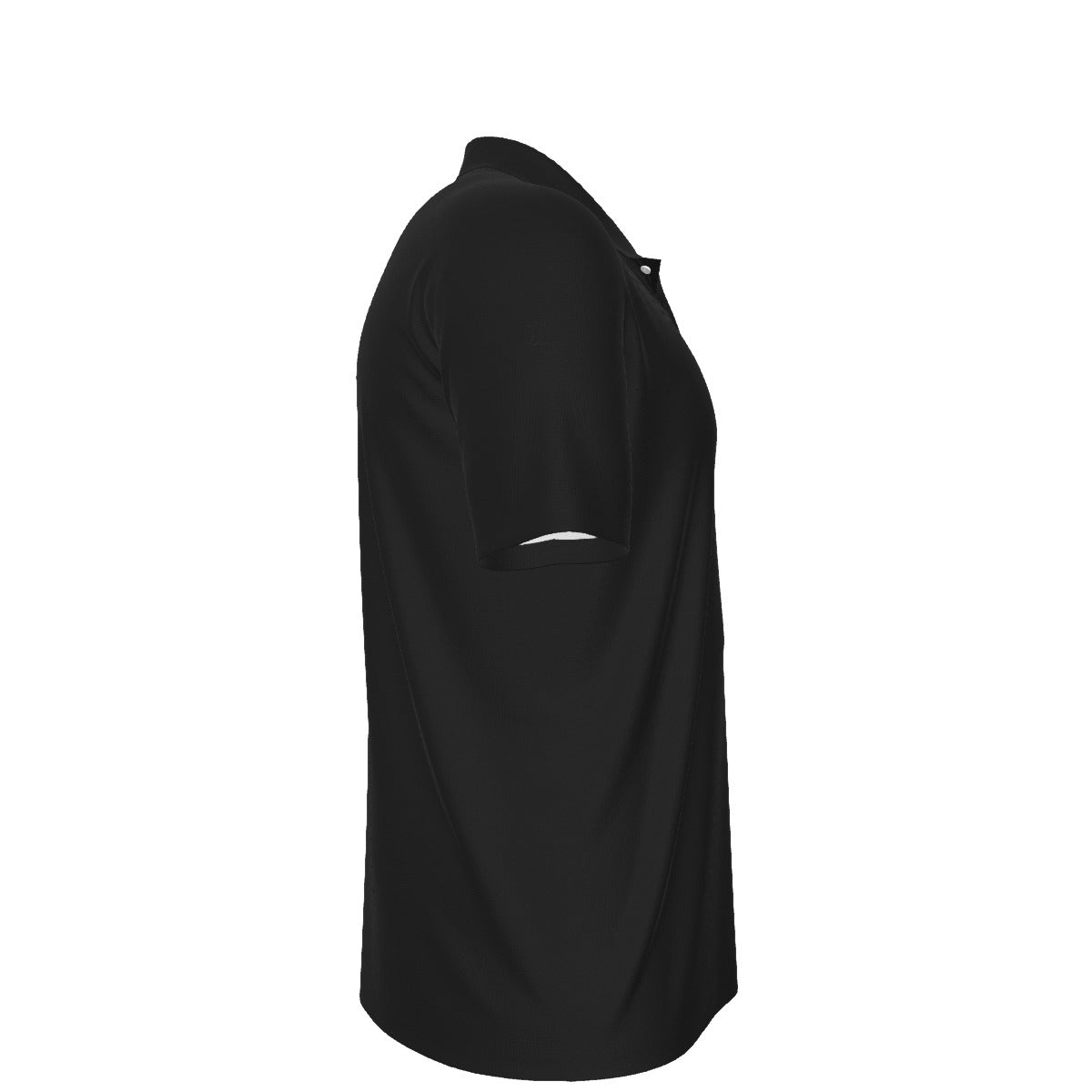 Adult Quaboag Baseball UV Protection Polo = Black