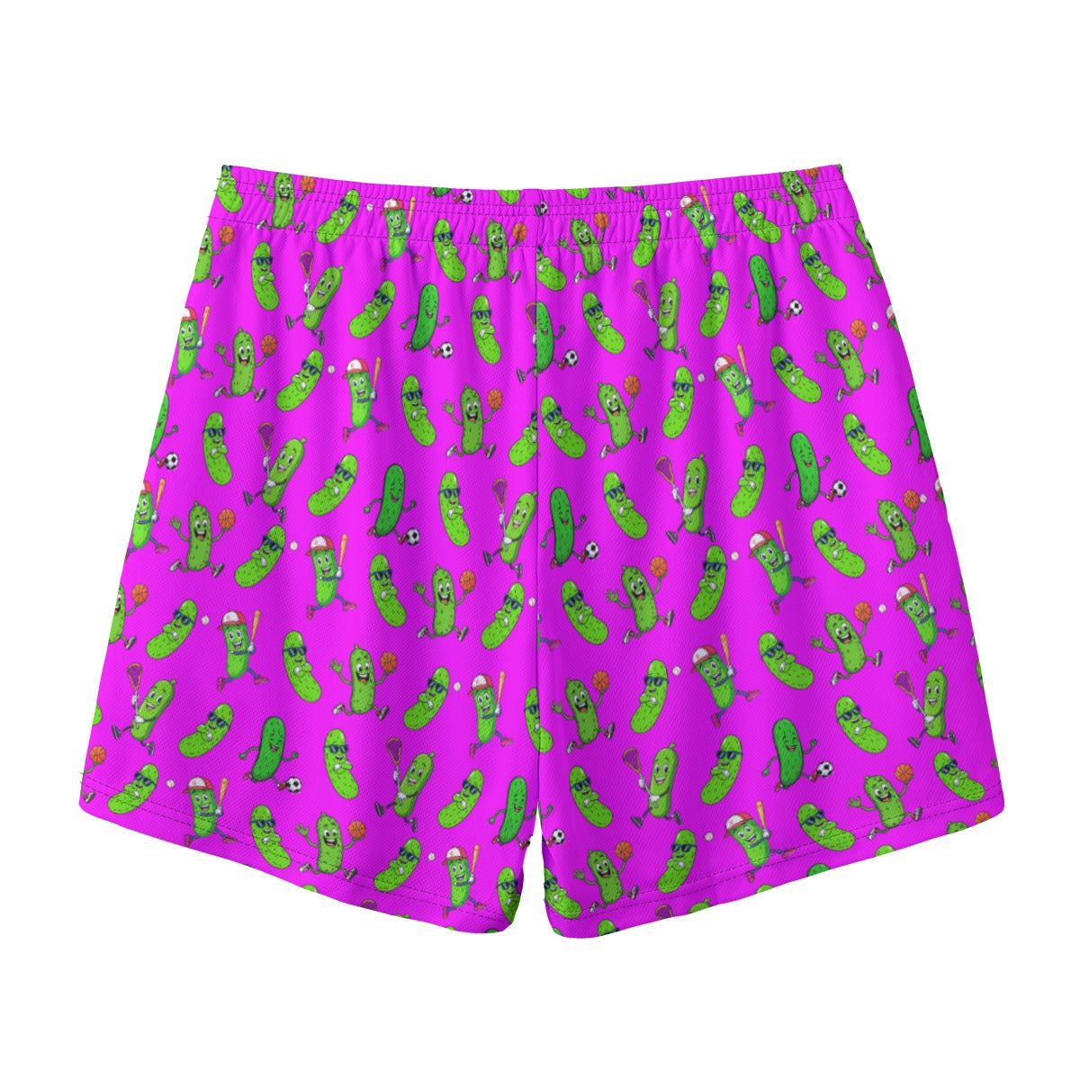 Adult Unisex Mesh Shorts:  Pickle Sporty Design