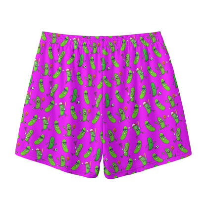 Adult Unisex Mesh Shorts:  Pickle Sporty Design