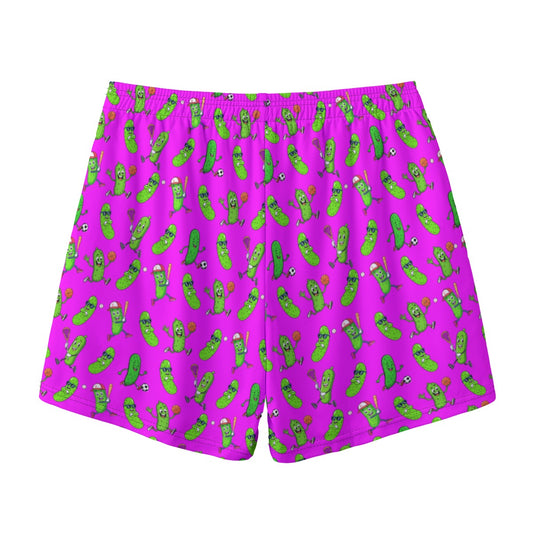 Adult Unisex Mesh Shorts:  Pickle Sporty Design