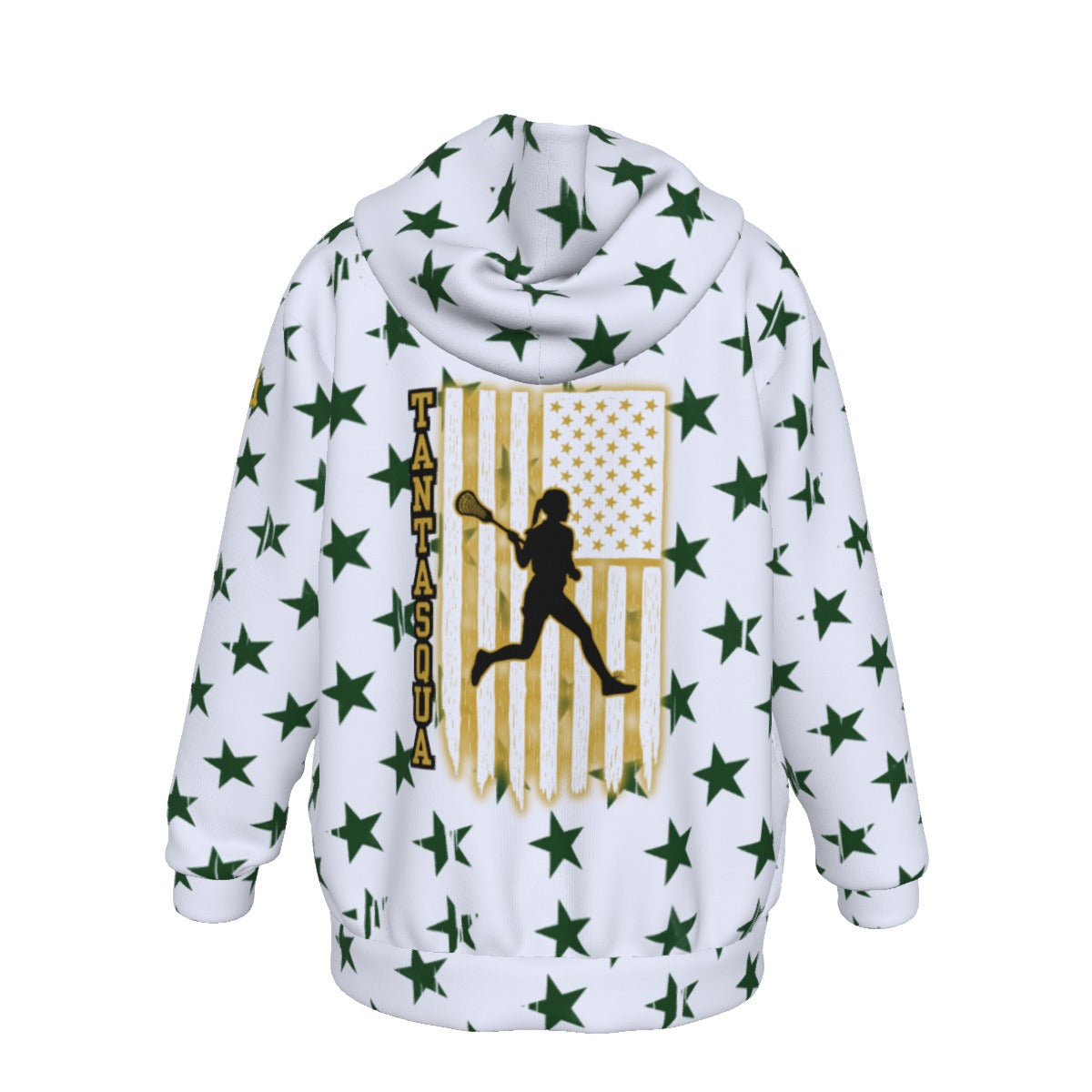 Youth TRYLAX Girl's Flag and Star Hoodie (Non-Personalized)