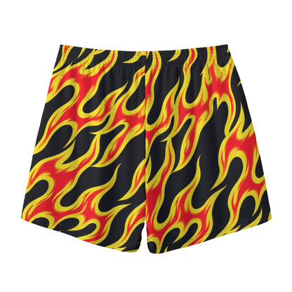 Teen/Adult Central Ma Chaos Flame Mesh Shorts (no inner liner)