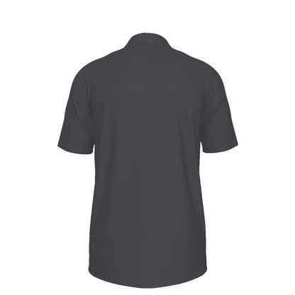 Adult Quaboag Baseball UV Protection Polo-Dark Gray