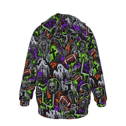 Youth Graffiti Graveyard Football Hoodie