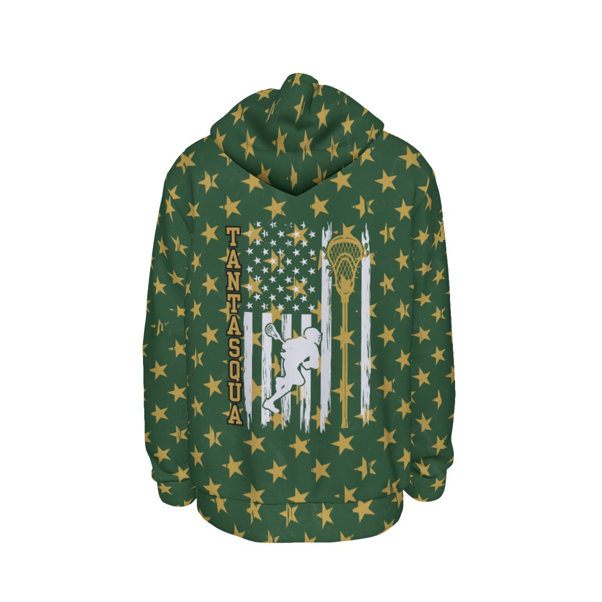 Adult TRYLAX Green Flag and Stars Hoodie - Boy's Edition