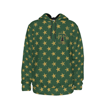 Adult TRYLAX Green Flag and Stars Hoodie - Boy's Edition