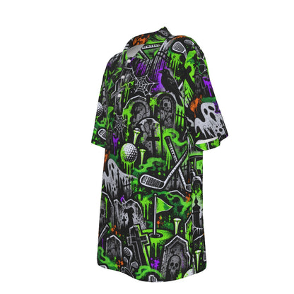 Teen UV Protected Halloween Golf Polo Shirt