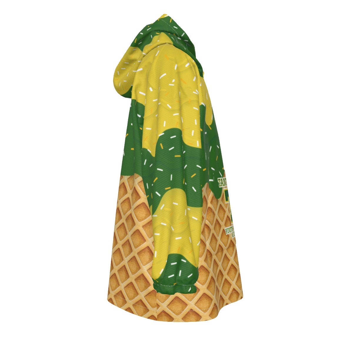 Youth Warriors Cheer Blanket Hoodie - Drip Edition (Personalization Optional)