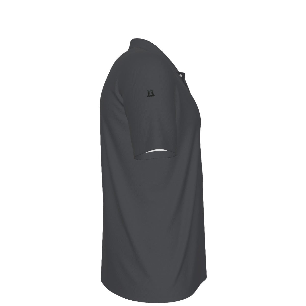 Adult Quaboag Baseball UV Protection Polo-Dark Gray