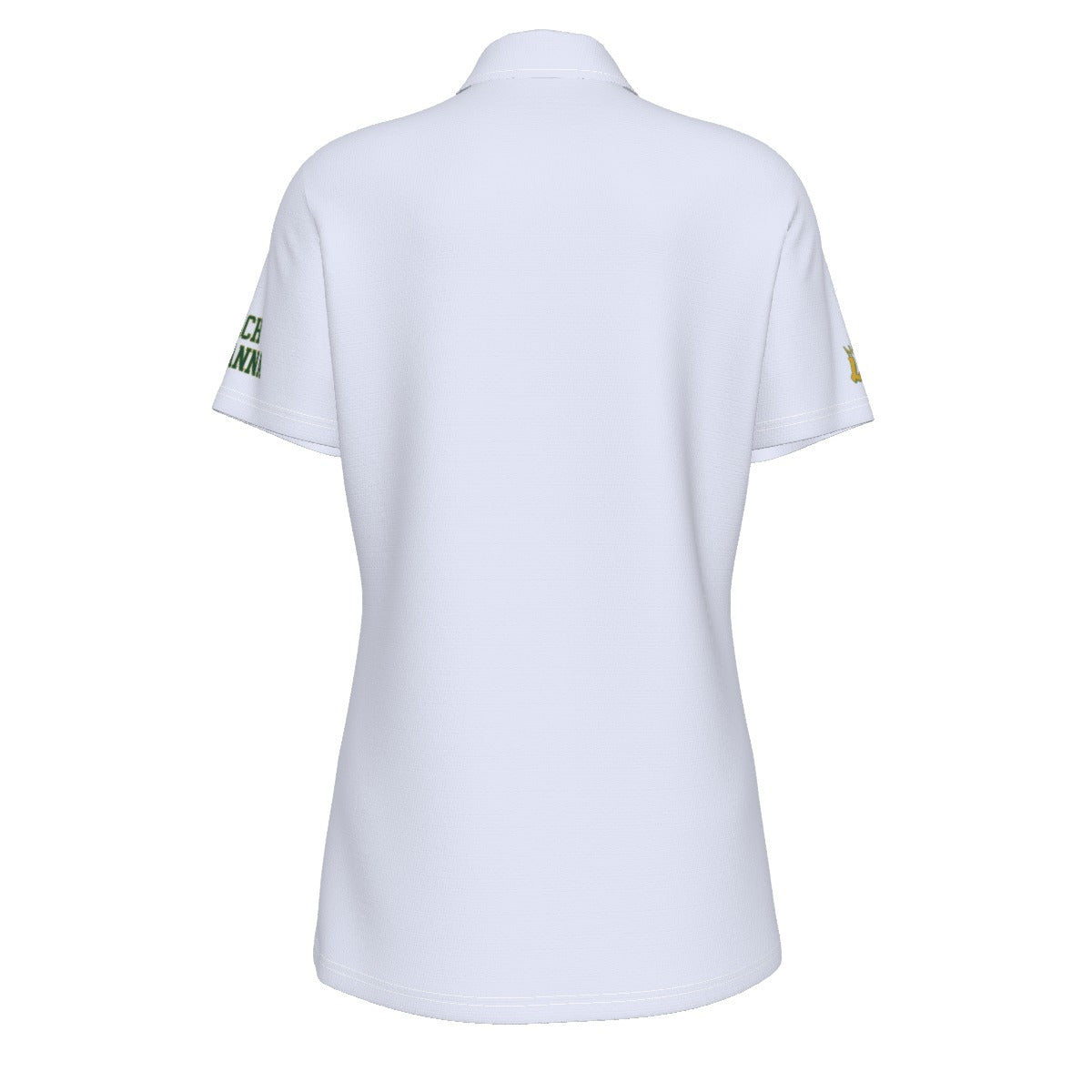Women's Sturbridge Little League Baseball UV Protection Polo - Coach's White Edition (Personalized)