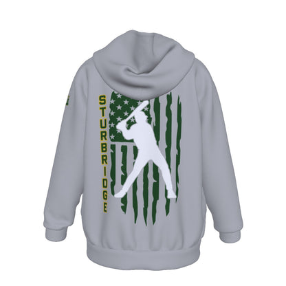 Youth Sturbridge Little League Baseball Flag Hoodie (Non-Personalized)