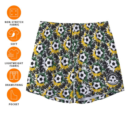 Teen/Adult Sturbridge Soccer Mesh Shorts - Paint Splatter Edition (no inner liner)